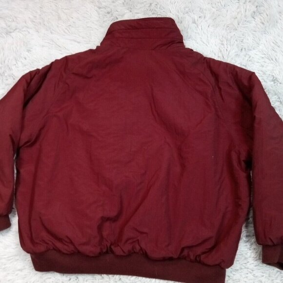 Vintage Greatland Apparel Mens Jacket Red XXL Full Zip Insulated Pockets 2XL - Picture 12 of 16